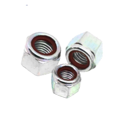 Porca Sextavada Travante Nylon(Alta) IFI 100 (ASME B18.16.6) - Rosca UNC e UNF