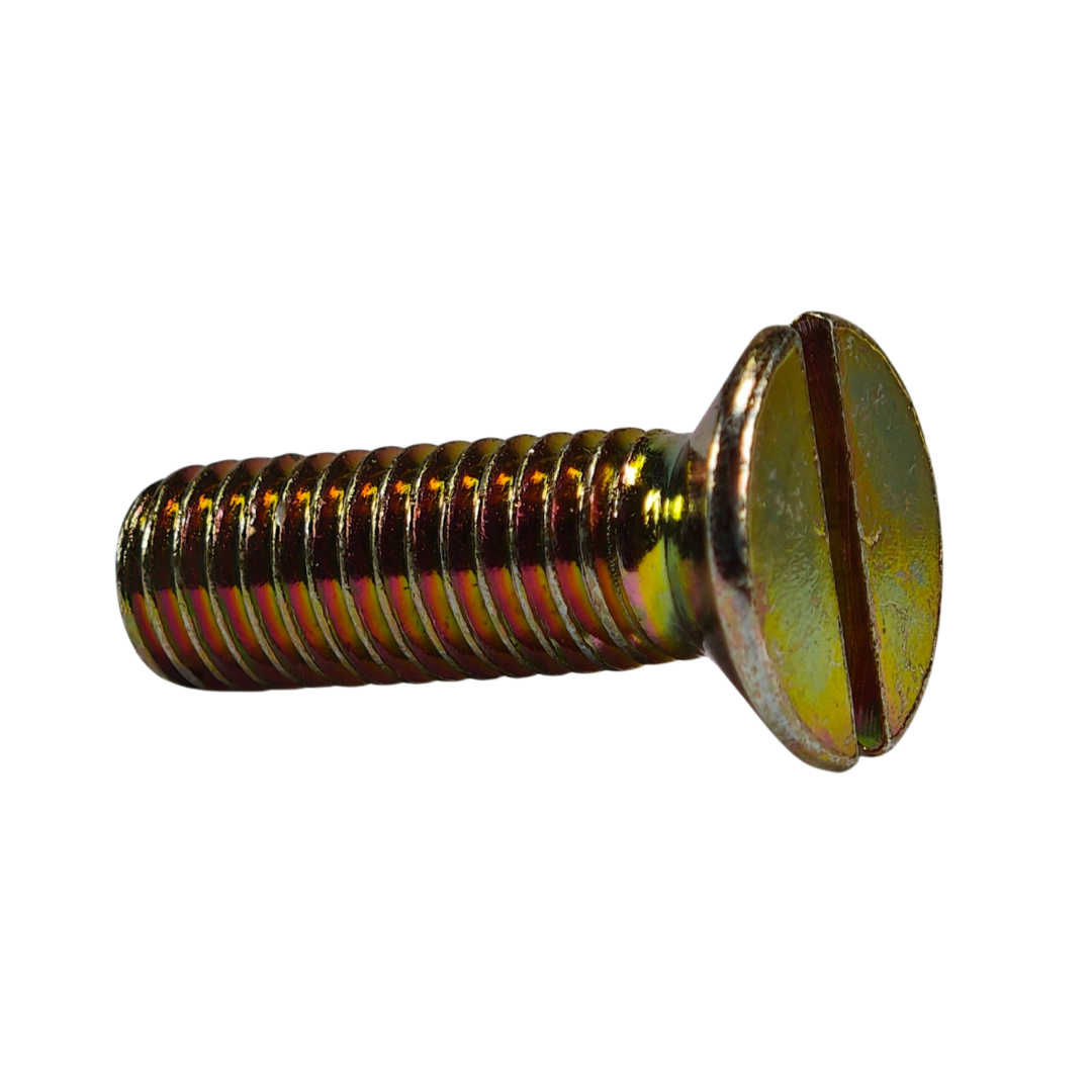 Parafuso Cabeça Chata Rosca Máquina com Fenda