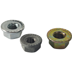 Porca Flangeada Serrilhada