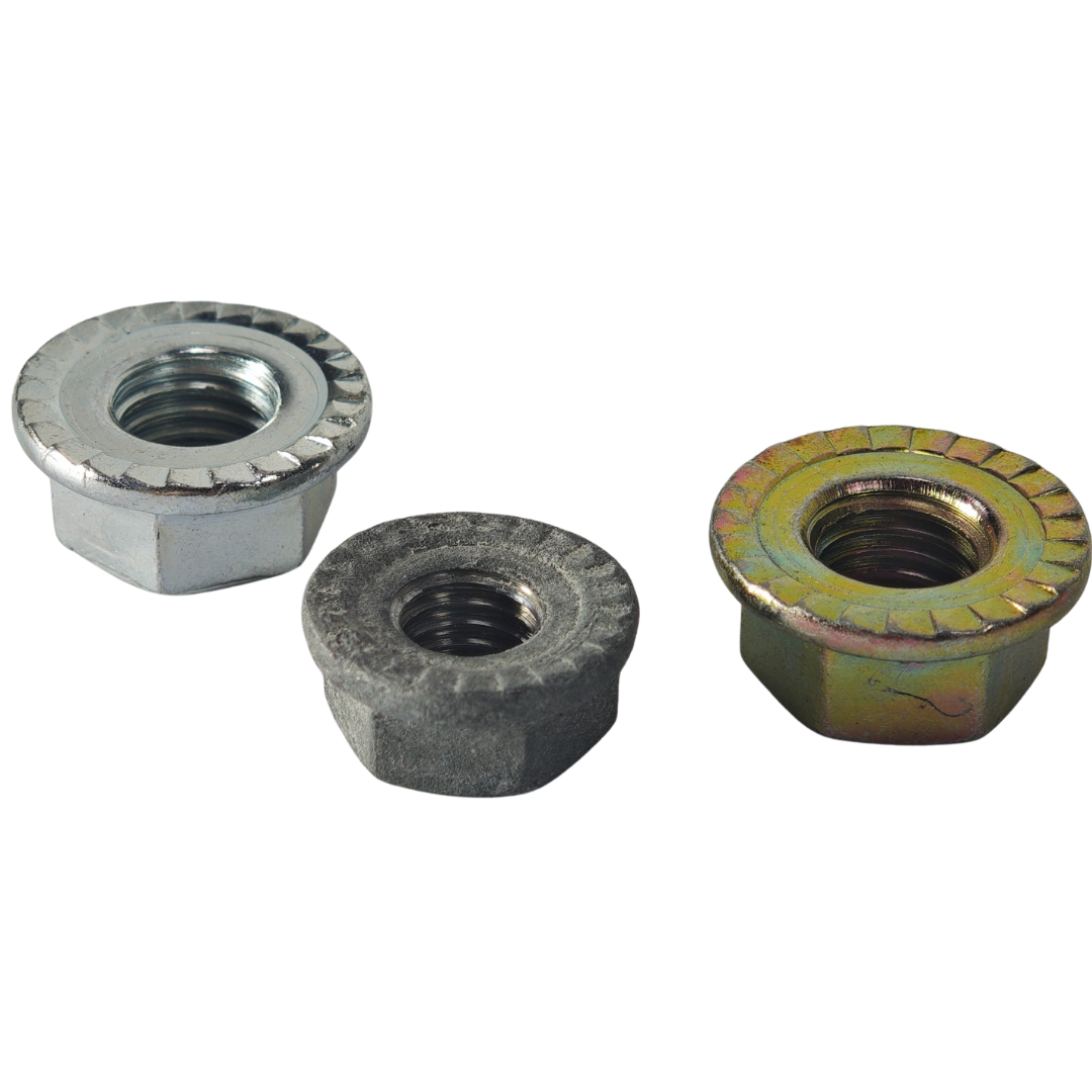 Porca Flangeada Serrilhada