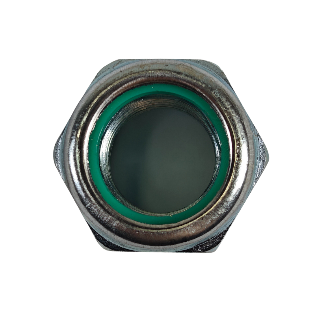 Porca Sextavada Autotravante Nylon (Alta)