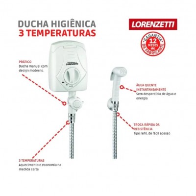 DUCHA HIG 3T 220V 4300 LORENZETTI