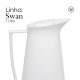 Garrafa Térmica de Plástico Swan Branca 1L - 29545 Wolff