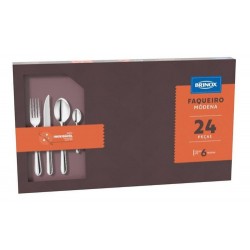 F - FAQUEIRO 24PC MODERNA 5119/102 BRINOX