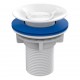 Válvula de Escoamento para Lavatório Branco 101615 BLUKIT
