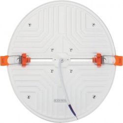 Painel Led Borda Infinit Black+decker 17w 3000k Bdpd-1700-05