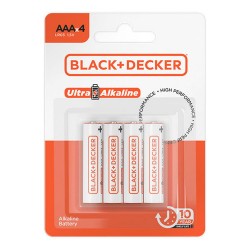 F - PILHA ALCALINA AAA BLISTER C/04 B&D