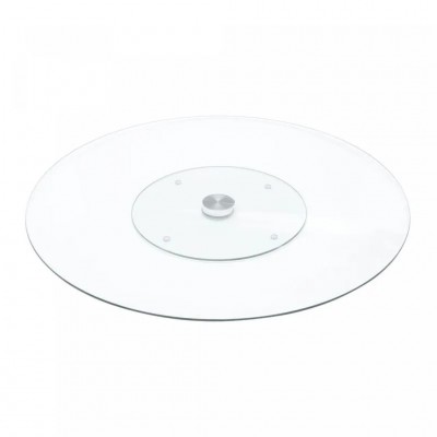 Centro de Mesa Giratório de Vidro Temperado, 30cm 2517 WOLFF