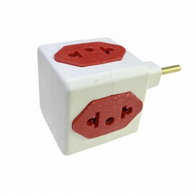 F - ADAPTADOR TOMADA CUBO 10A