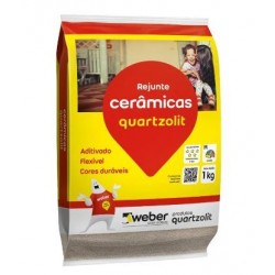 REJUNTE FLEX 1KG PT GRAFITE QUARTZOLIT