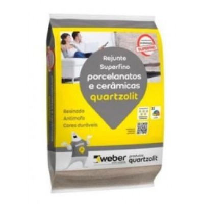 REJUNTE PORC 5KG BRANCO QUARTZOLIT