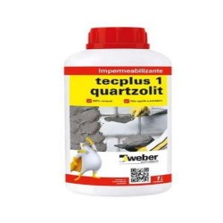 Aditivo Impermeabilizante Quartzolit Tecplus 1 1L