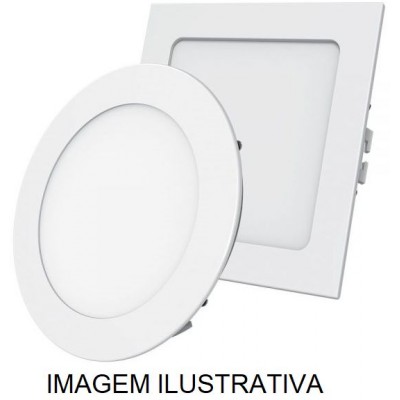 PAINEL LED 12W EMB QUAD 6500K BR SLIM B&D