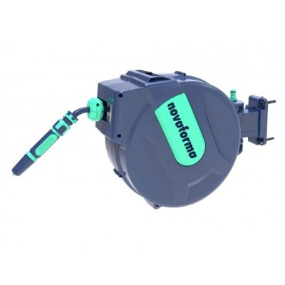 F - CARRETEL RETRATIL AUTOM C/MANG 25M NOVAFORMA