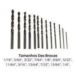 F - BROCA DE ACO RAPIDO 11/64 HAMMER