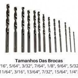 F - BROCA DE ACO RAPIDO 13/64 HAMMER