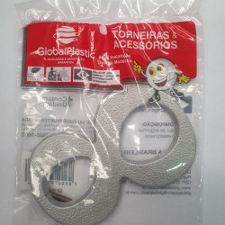 NUMERO RESIDENCIAL 8 ALUMINIO GLOBAL PLASTIC