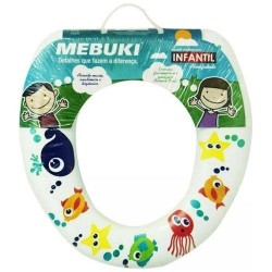F - ASSENTO SANIT ALMOF OVAL RED INFANTIL MEBUKI