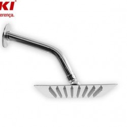 F - DUCHA FRIA QUADRADA METAL CHROME 6 MEBUKI