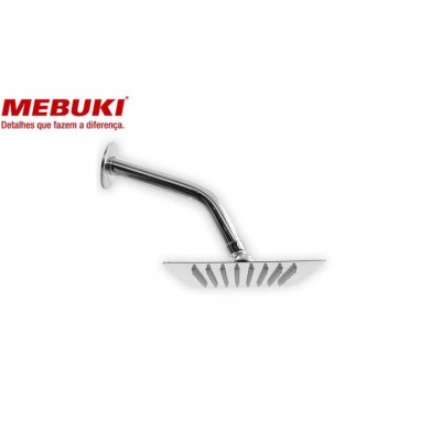 F - DUCHA FRIA QUADRADA METAL CHROME 6 MEBUKI