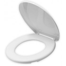 F - ASSENTO SANIT PVC OVAL LINEA LIGHT BR MEBUKI