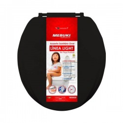 F - ASSENTO SANIT PVC OVAL LINEA LIGHT PT MEBUKI