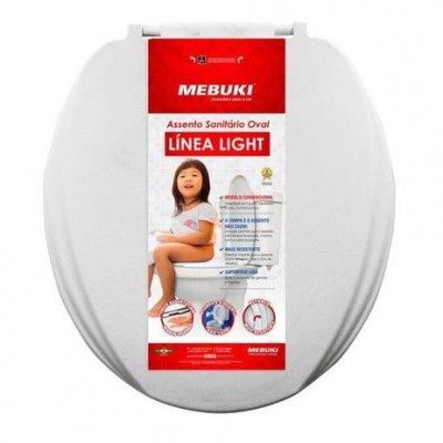 F - ASSENTO SANIT PVC OVAL LINEA LIGHT CZ MEBUKI