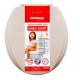 F -ASSENTO SANIT PVC OVAL LINEA LIGHT AREIA MEBUKI
