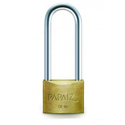 Cadeado Latao 40Mmx70Mm Haste Longa Papaiz