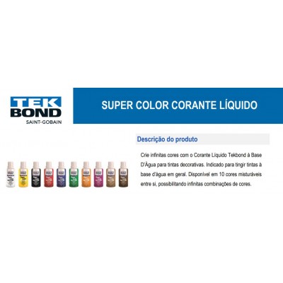 CORANTE LIQUIDO MAR 50ML TEKBOND