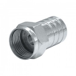 CONECTOR F CRIMPAR RG6 PRO ELETRONIC