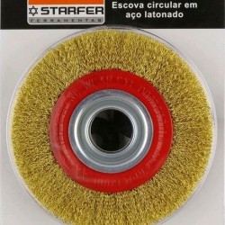 ESCOVA ACO CIRC STARFER 6X3/4