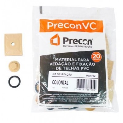 F - KIT VEDACAO COL /PLAN MARFIM C/20 PRECON