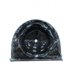 LAVATORIO GRANITADO 45X37CM - GRAFITE