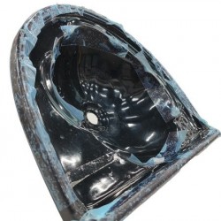 LAVATORIO GRANITADO 45X37CM - GRAFITE