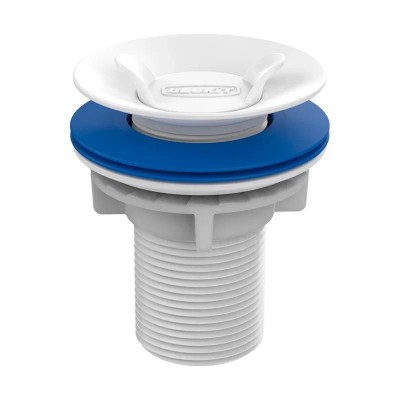 Válvula de Escoamento para Lavatório Branco 101615 BLUKIT