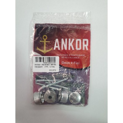 Botao Frances Metal Cr C/4 - 1373 Ankor