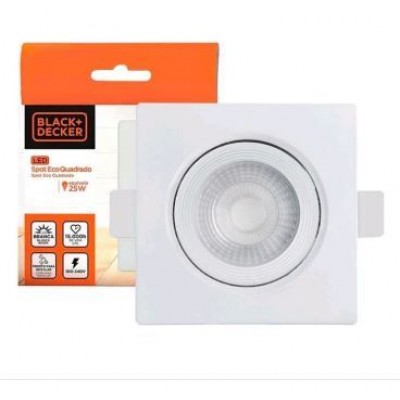 O - SPOT LED QUAD 03W 6500K ECO B&D