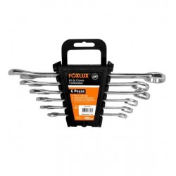 F - KIT CHAVE COMBINADA COM 6PCS FOXLUX