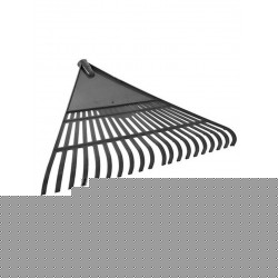 VASSOURA PLAST PRETA 22D C/ CABO FAMASTIL