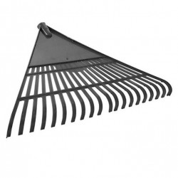 VASSOURA PLAST PRETA 22D C/ CABO FAMASTIL