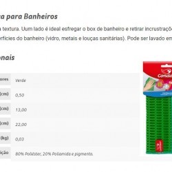 UD - PANO BANHEIRO ESF SECA MICROFIBRA 1681 CONDOR