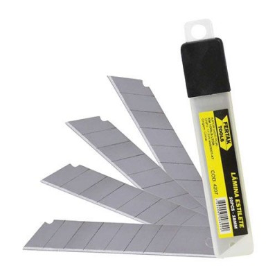 LAMINA P/ ESTILETE 18MM 10PCS FERTAK