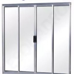 F - JANELA ALUM 100X120 4FL S/ BAND ESQUADROMIL