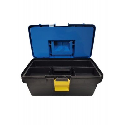 Caixa De Ferramenta 14 C/ Sobretampa Az Laguna