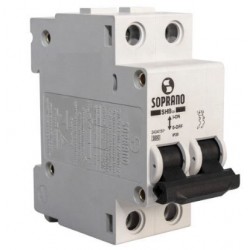 DISJUNTOR BIPOLAR 16A SOPRANO
