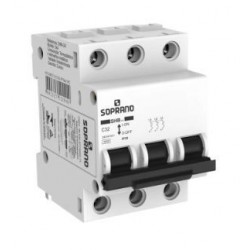 DISJUNTOR TRIPOLAR 16A SOPRANO