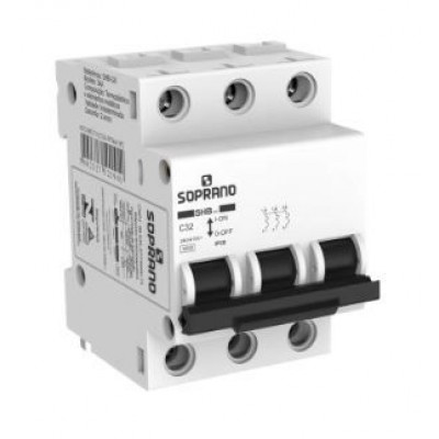 DISJUNTOR TRIPOLAR 16A SOPRANO