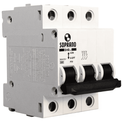 DISJUNTOR TRIPOLAR 20A SOPRANO