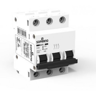 DISJUNTOR TRIPOLAR 50A SOPRANO